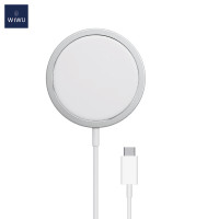 Бездротовий зарядний пристрій WiWU W009 MagSafe Charger to C/A USB