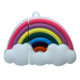 Силиконовый 3D чехол Rainbow для AirPods 1/2