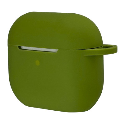 Силіконовий чохол з карабіном Armor для AirPods 3 Khaki Green
