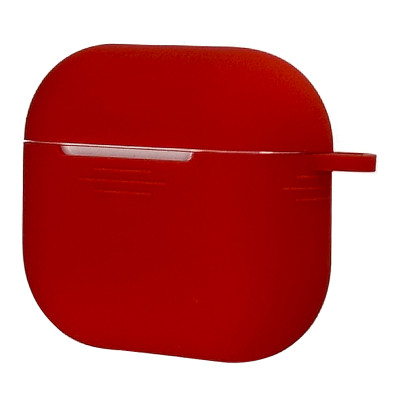 Силиконовый чехол с карабином Slim для AirPods 3 Red