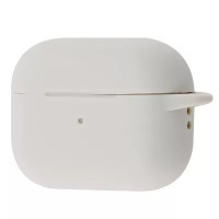 Силіконовий чохол з карабіном Armor для AirPods Pro/Pro 2 Beige