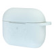 Силиконовый чехол с карабином Armor для AirPods Pro White