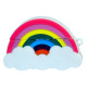 Силиконовый 3D чехол Rainbow для AirPods Pro/Pro2