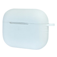Силіконовий чохол з карабіном Slim для AirPods Pro White