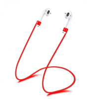 Силіконовий шнурок-тримач для AirPods Red