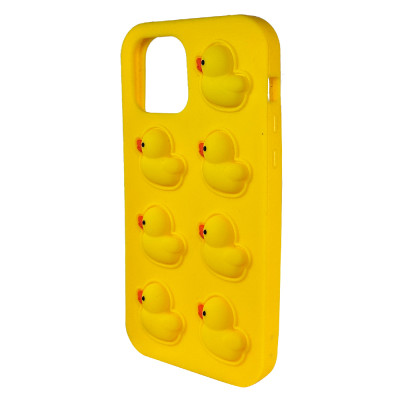 Силиконовый чехол 3D 7Duck для iPhone 12 Pro