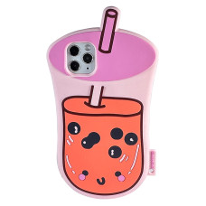 Силіконовий чохол 3D Pink Cup для iPhone 11 Pro Max