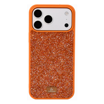 Силіконовий чохол The Bling World "Rock" Orange для iPhone 17 Pro Max/18 Pro Max