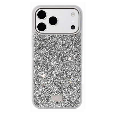 Силиконовый чехол The Bling World "Rock" Silver для iPhone 17 Pro/18 Pro