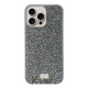 Силіконовий чохол The Bling World "Rock" Silver для iPhone 16 Pro Max