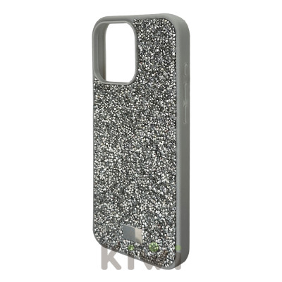 Силиконовый чехол The Bling World "Rock" Silver для iPhone 16 Pro Силиконовый чехол The Bling World "Rock" Silver для iPhone 16 Pro
