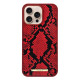 Чехол Cabally Leather Python Red для iPhone 15 Pro Max