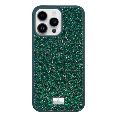 Силіконовий чохол The Bling World "Dora" Green для iPhone 14 Pro Max