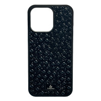 Силіконовий чохол The Bling World "Pearl" Black для iPhone 15 Pro Max