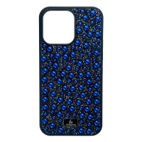 Силіконовий чохол The Bling World "Pearl" Blue для iPhone 15 Pro Max