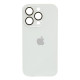 Силіконовий чохол Glass White для iPhone 15 Pro Max