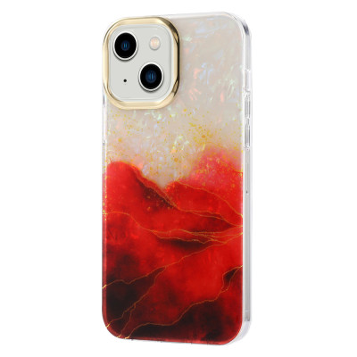 Силіконовий чохол Gold Camera Red Down для iPhone 13/14