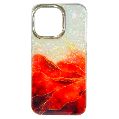 Силіконовий чохол Gold Camera Red Down для iPhone 13/14