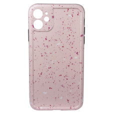 Силиконовый чехол IMD Точки Краски для iPhone 11