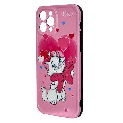 Силиконовый чехол IMD Marie Cat для iPhone 12 Pro