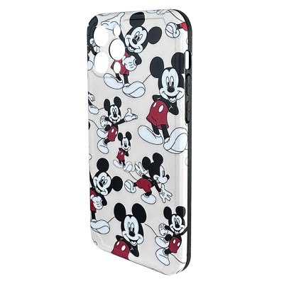 Силіконовий чохол IMD Mickey Red Trunks для iPhone 12 Pro Max