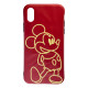 Силиконовый чехол IMD Red Mickey для iPhone X/Xs