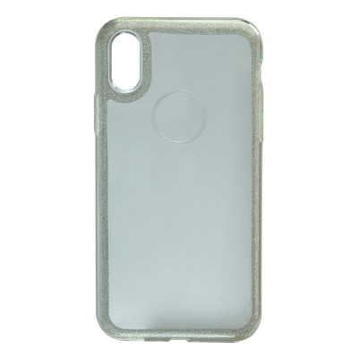 Силіконовий чохол New Mega Brilliance Silver для iPhone X/Xs