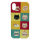 Пластиковий чохол Flave Fun "Cats" для iPhone X/Xs