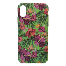 Пластиковый чехол Flower Series "Альстромерия" для iPhone X/Xs