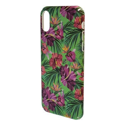 Пластиковий чохол Flower Series "Альстромерия" для iPhone X/Xs