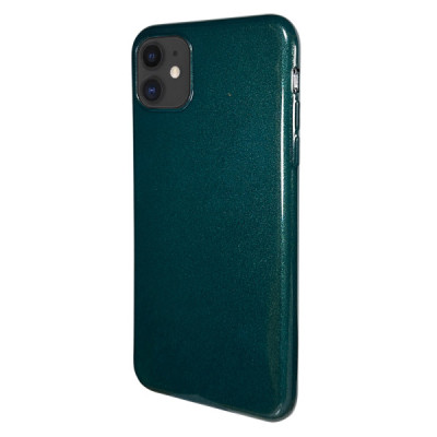 Силіконовий чохол Зелений Перламутр для iPhone 11