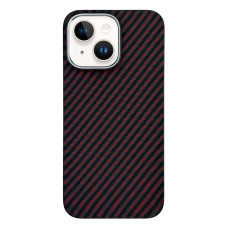 Чехол PiCK Kevlar Case Red with MagSafe для iPhone 14 Plus/15 Plus