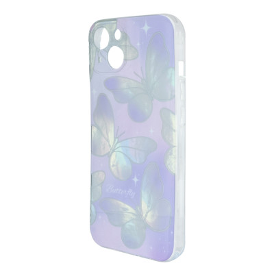 Силіконовий чохол Chameleon Butterfly для iPhone 13