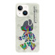 Силиконовый чехол BEARBRICK Kaws для iPhone 13/14