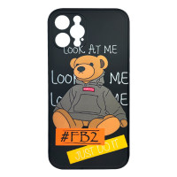 Силіконовий чохол IMD Bear#FB2 для iPhone 12 Pro Max