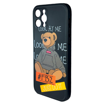Силиконовый чехол IMD Bear#FB2 для iPhone 13 Pro Max