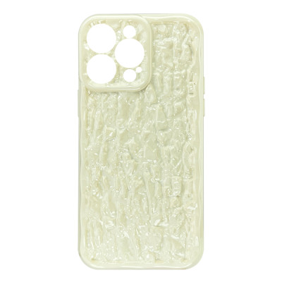 Силиконовый чехол Foil White для iPhone 14 Pro Max