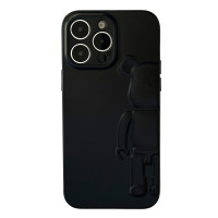 Силиконовый чехол 3D KAWS Black для iPhone 13 Pro Max