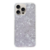 Силіконовий чохол "Мармуровий Шовк" Fiolet для iPhone 15 Pro