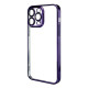 Чехол Clear Case Camera Defense Deep Purple для iPhone 14 Pro