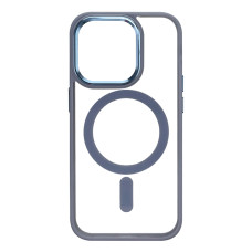 Силиконовый чехол Colour Case Dark Lavender with MagSafe для iPhone 15 Pro