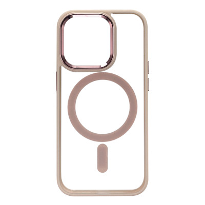 Силиконовый чехол Colour Case Пудра with MagSafe для iPhone 15 Pro