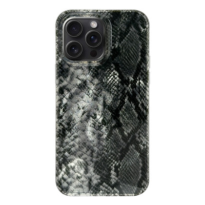 Силиконовый чехол Snake Black для iPhone 15 Pro Max
