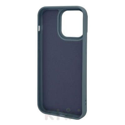 Силіконовий чохол STAND Grey Lavender with MagSafe для iPhone 15 Pro