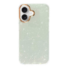 Силіконовий чохол Gold Camera "Sea" White для iPhone 16