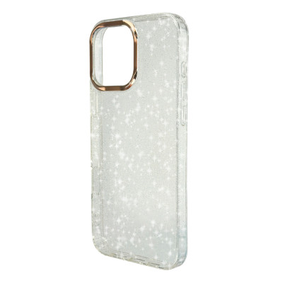 Силиконовый чехол Gold Camera "MONO" White для iPhone 16 Pro Max