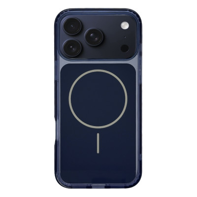 Чехол Clear Case Blue with MagSafe для iPhone 17 Pro Max