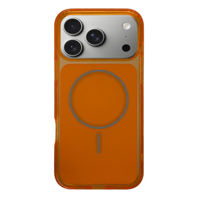 Чехол Clear Case Orange with MagSafe для iPhone 17 Pro Чехол Clear Case Orange with MagSafe для iPhone 17 Pro