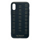 Силиконовый чехол Mikki Black для iPhone X/Xs