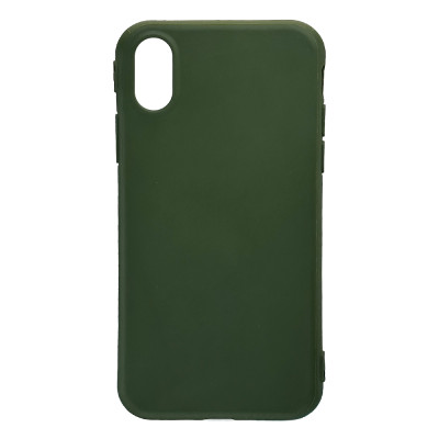 Силіконовий чохол Хакі/Green для iPhone X